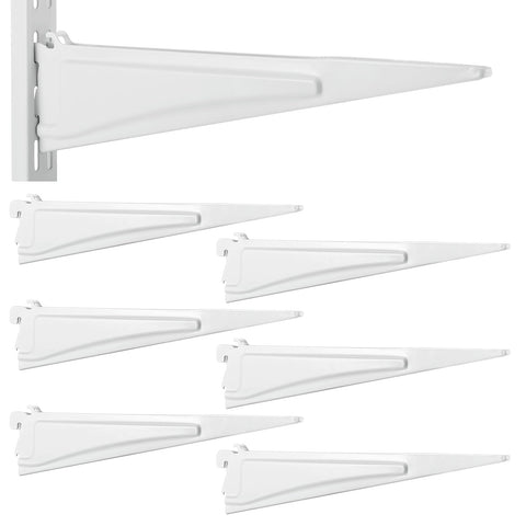 Menkxi locking shelf bracket 12inch provides sturdy support for adjustable closets.