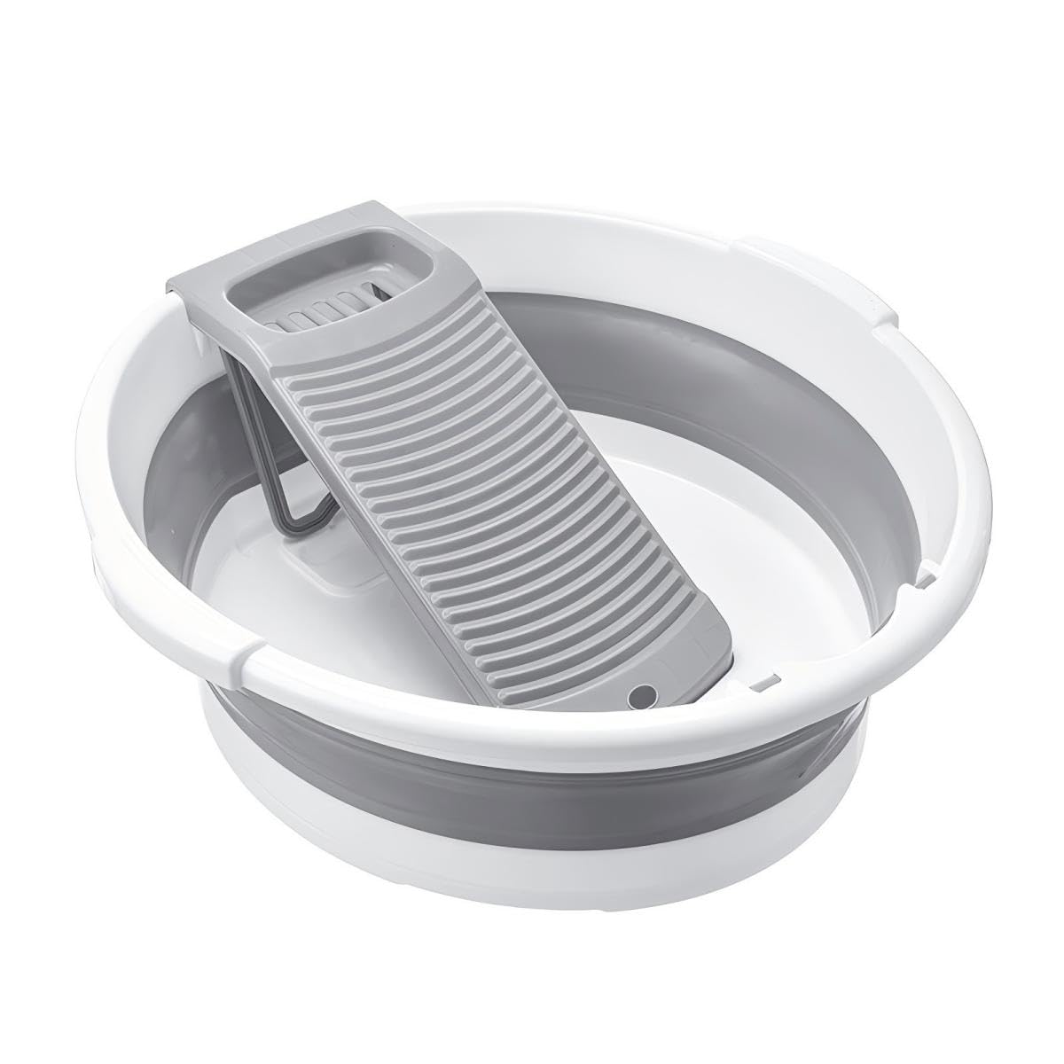 MEOENFT large washbasin in gray for sturdy hand washing at home