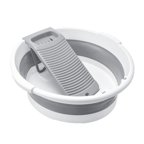 MEOENFT large washbasin in gray for sturdy hand washing at home