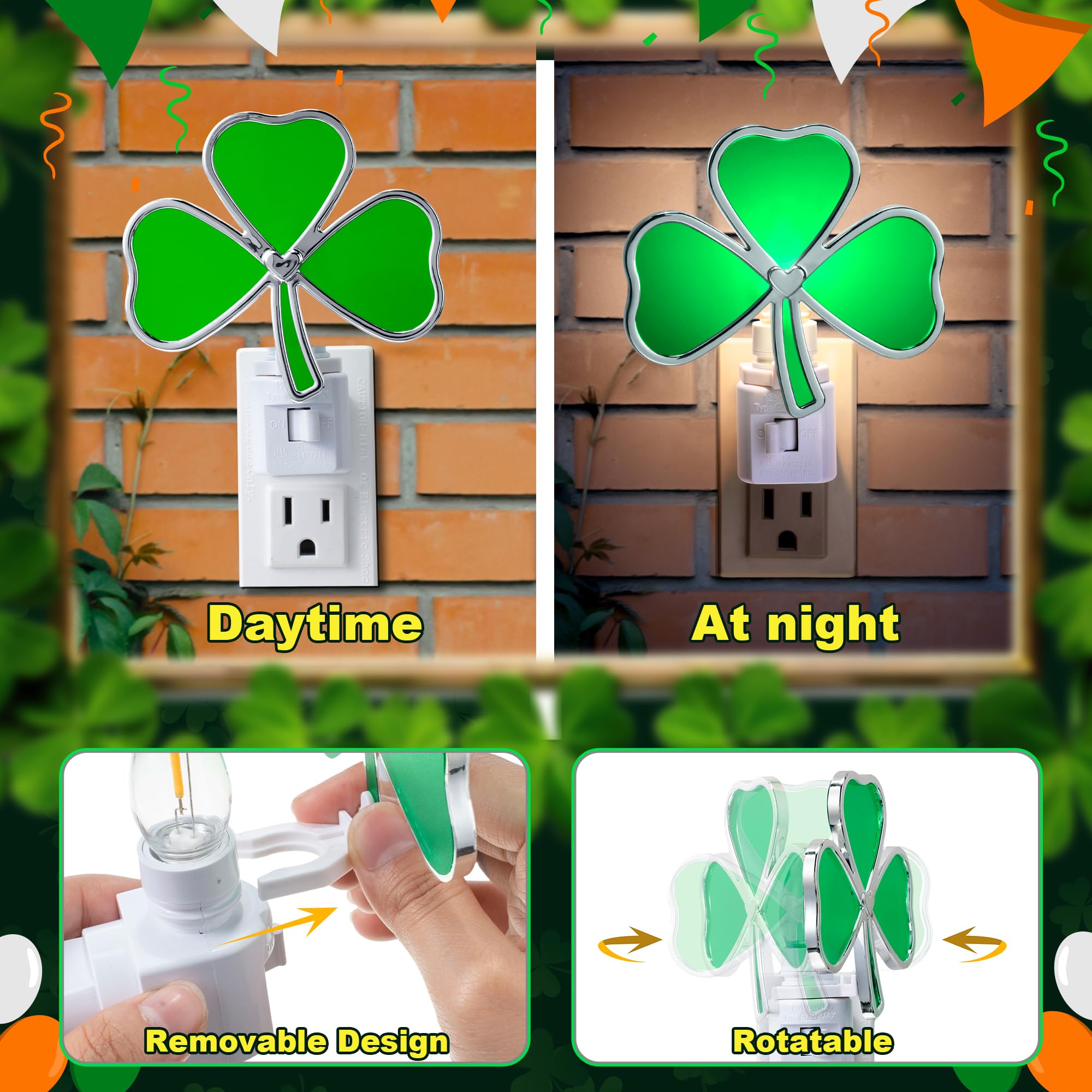 Meonum 360-degree rotatable plug fits outlets in any orientation