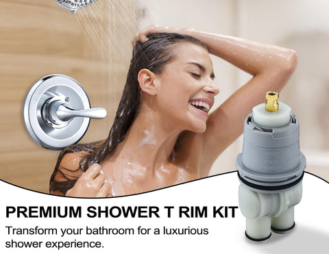 Merdicment complete shower trim upgrade kit ships with essential components.