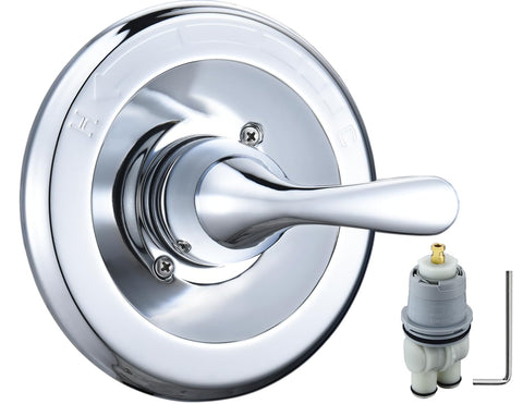 Merdicment T13020 chrome replacement kit for Delta Classic 13/14 with full trim components.