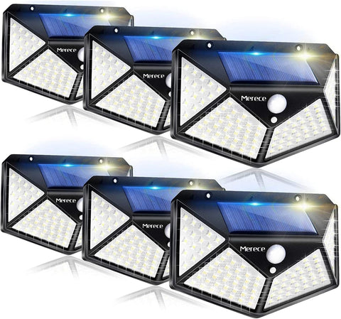 Merece Light VINHMOR solar motion lights 6-pack illuminate entrances with bright, energy-saving coverage.