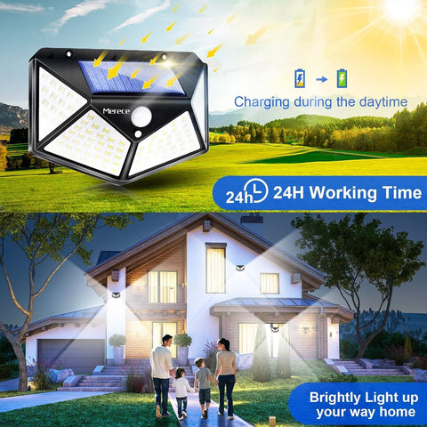 Merece Light VINHMOR wide-angle lighting highlights pathways with 270° illumination.