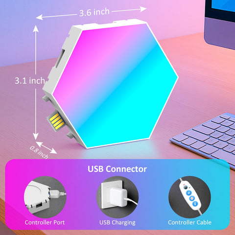 MeRGBWLife high-brightness LEDs deliver fade-resistant performance over time.