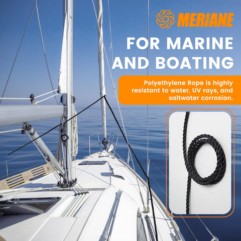 MERIANE rope swing setup, safe and sturdy for backyard fun.