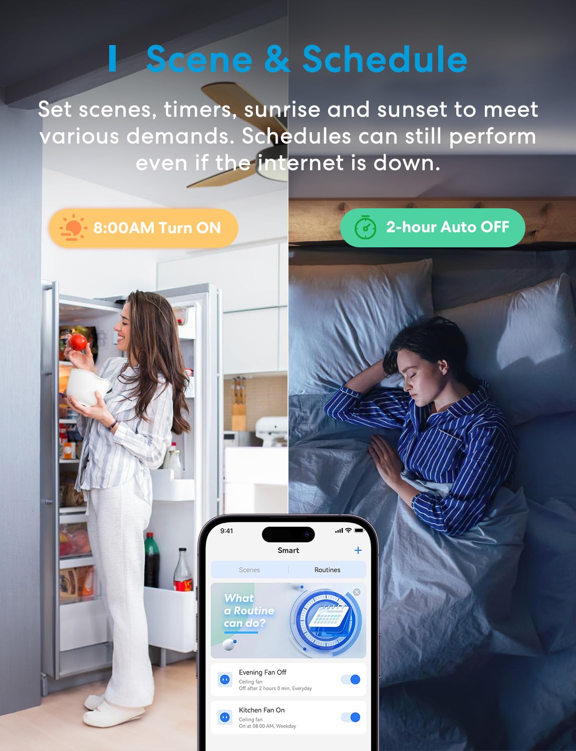 Meross energy-saving smart switch suitable for daily use