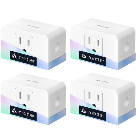Meross Matter smart plug in use, enabling convenient remote control and scheduling.