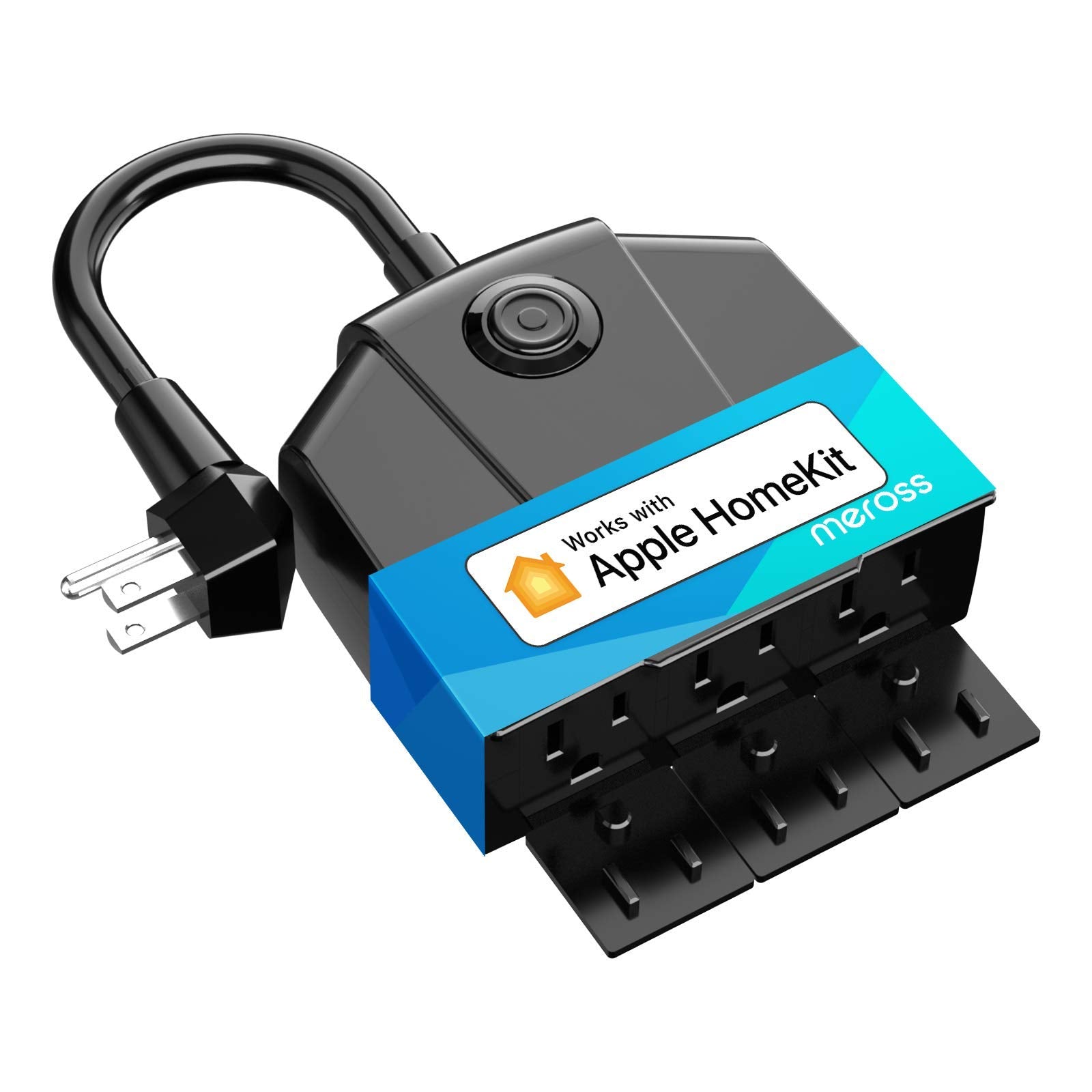 meross outdoor plug three sockets for independent control of devices