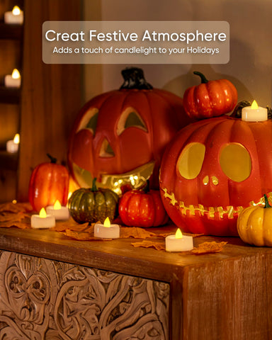 Merrynights festive decor ideas for wreaths, tables, and pumpkins.