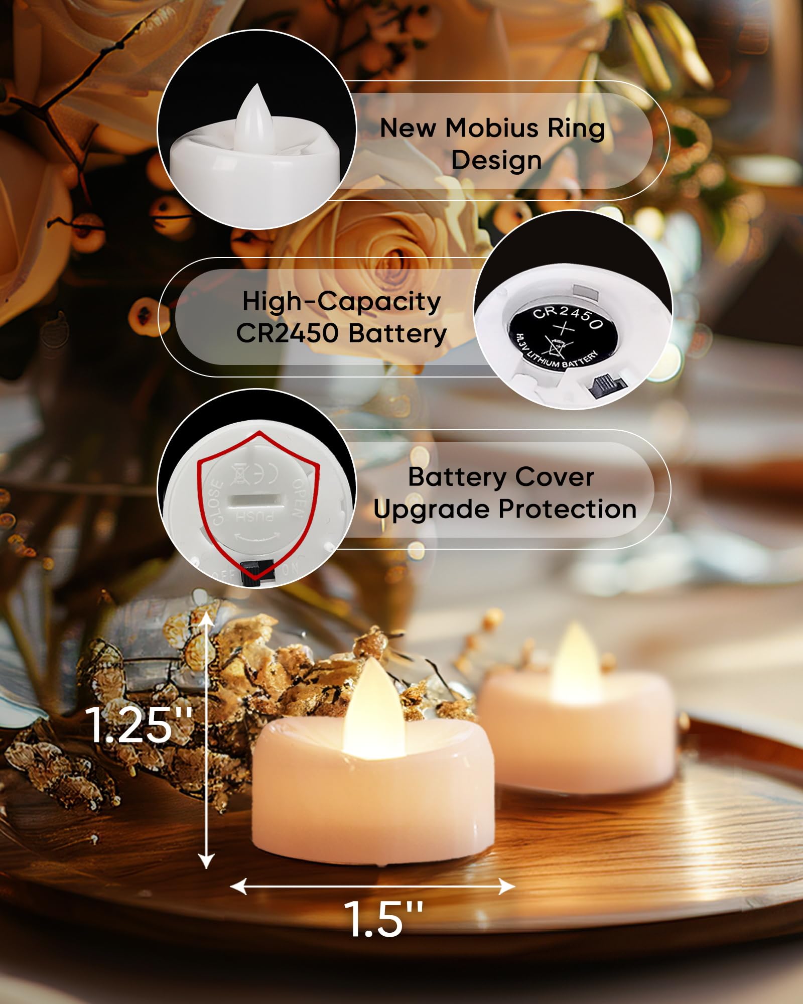 Merrynights remote control with timer for automated ambiance