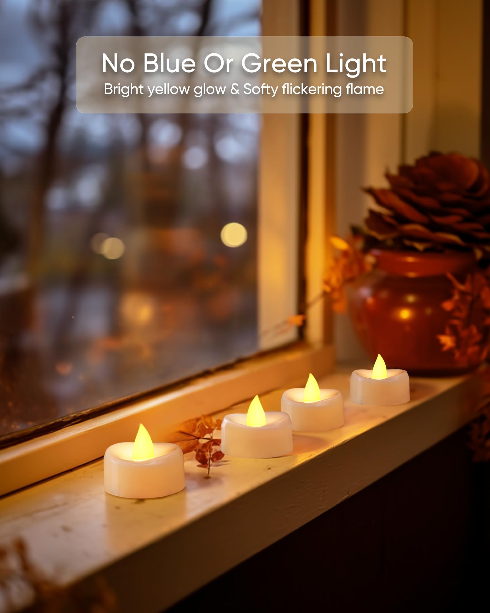Merrynights long-lasting battery with safety cover for peace of mind.
