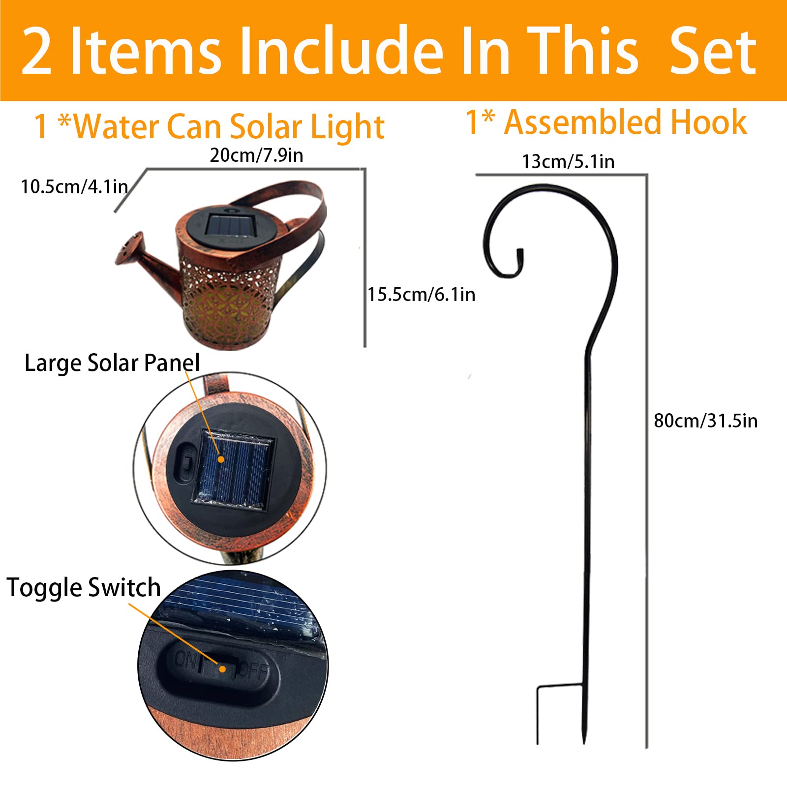 Merrytech large garden lights gift idea for mom grandma