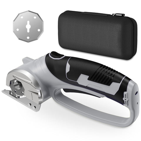 Mershca cordless scissors with ergonomic handle for comfortable long cuts