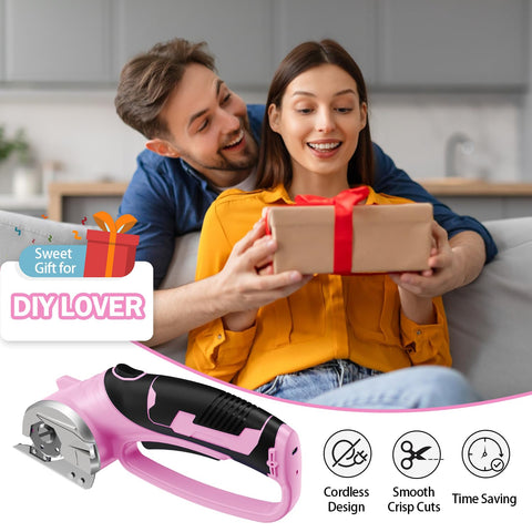 Mershca ergonomic non-slip handle reduces fatigue during long projects.