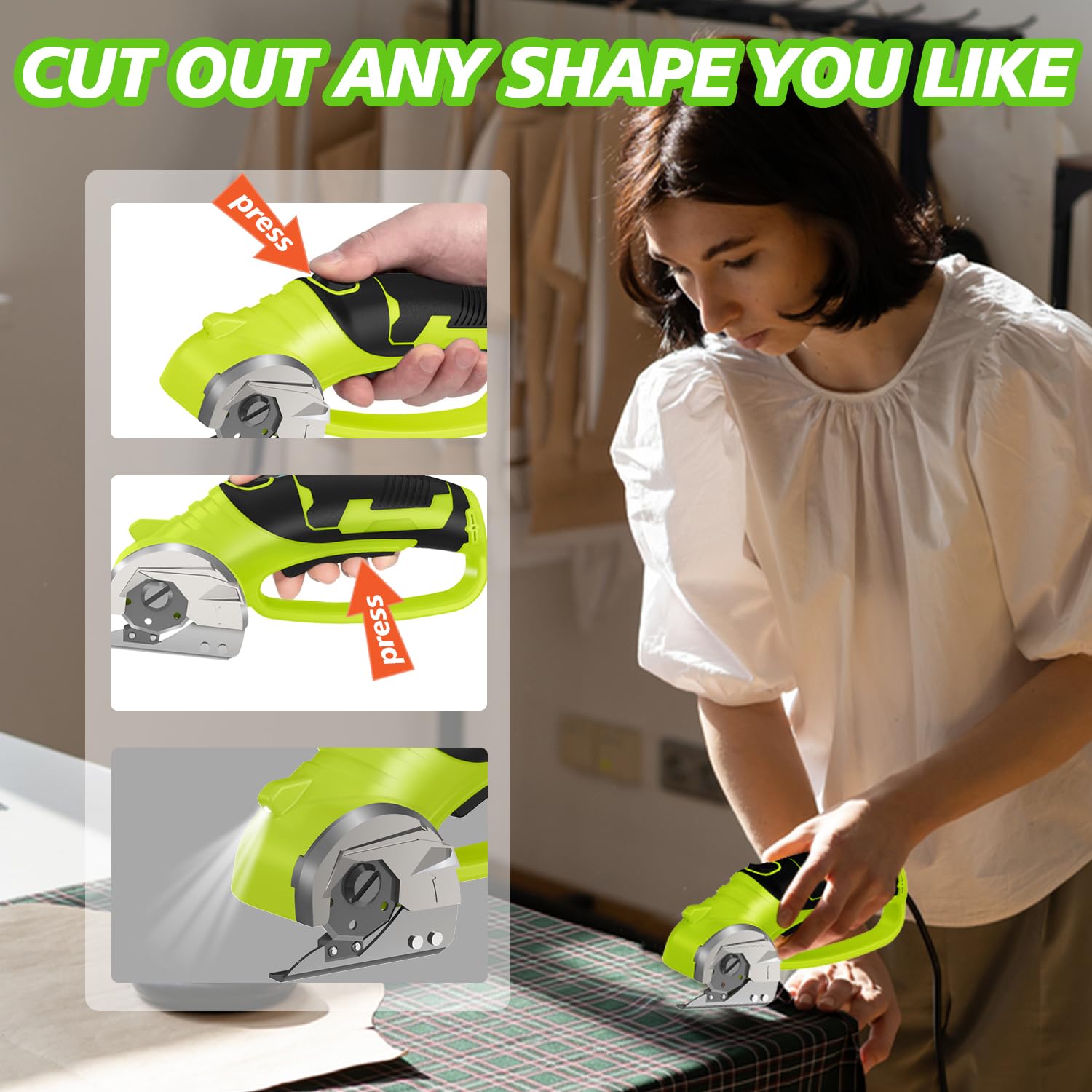 Mershca kit includes extra blade and storage box for versatility