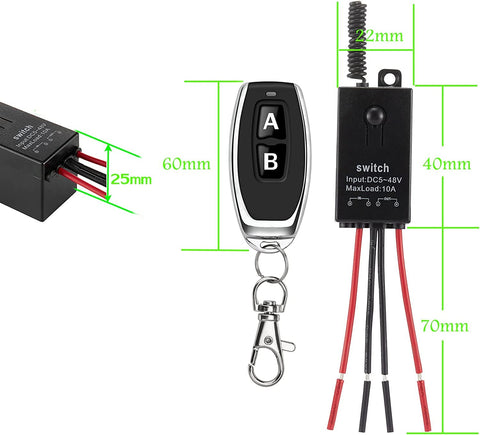 Meskliu switch installed with lamps or fans in a practical setup.