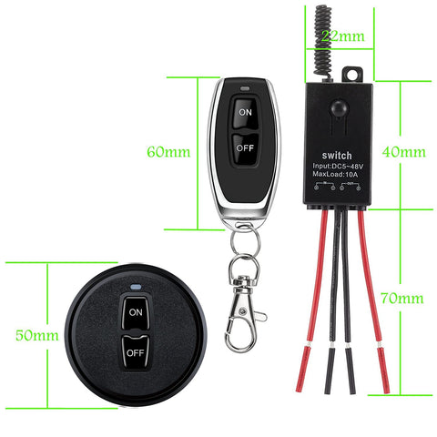 Meskliu compact relay switch in a box for easy installation.