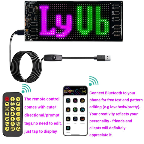 Meskliu USB power cable provides easy, portable energy for on-the-go displays.