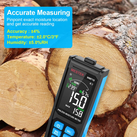 MESTEK carry bag included keeps the meter portable and protected.