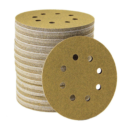 Mestool 5-inch 8-hole sanding disc with 80 grit for efficient prep