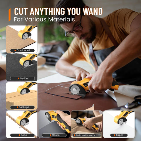 MESUADESI cardboard cutter blade exposed highlights safe, easy cardboard slicing.