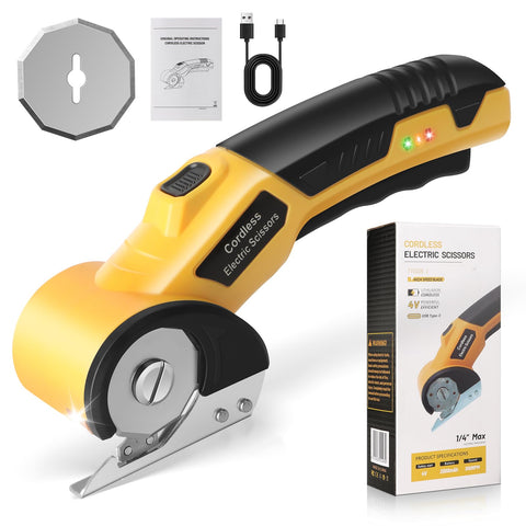 MESUADESI versatile cutter handles fabric leather cardboard plastic with reliable results.