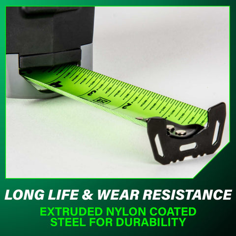 Metabo HPT measuring tape with durable extruded blade