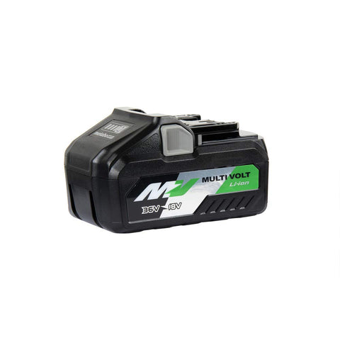 Metabo HPT MultVolt battery showing 36V/18V versatility for cordless tools