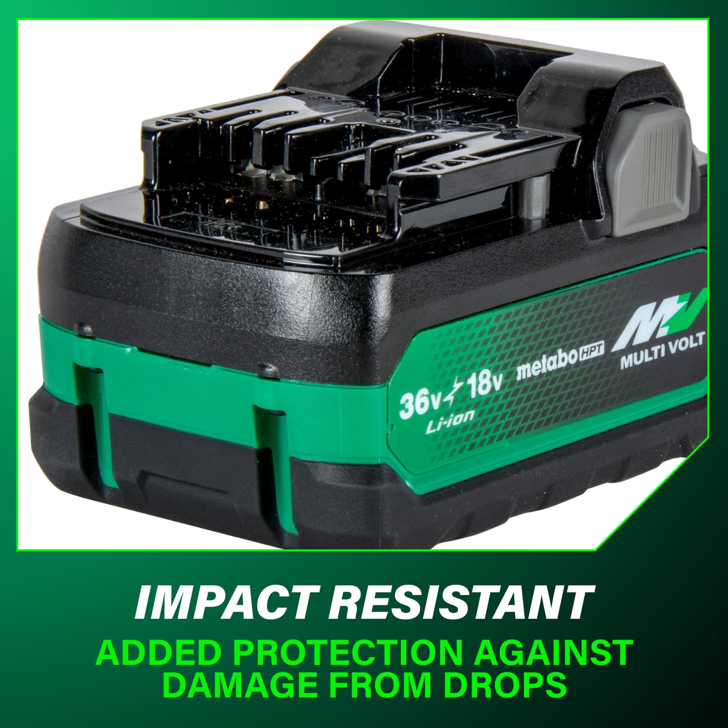 Metabo HPT MultiVolt battery powers both 18V and 36V cordless tools