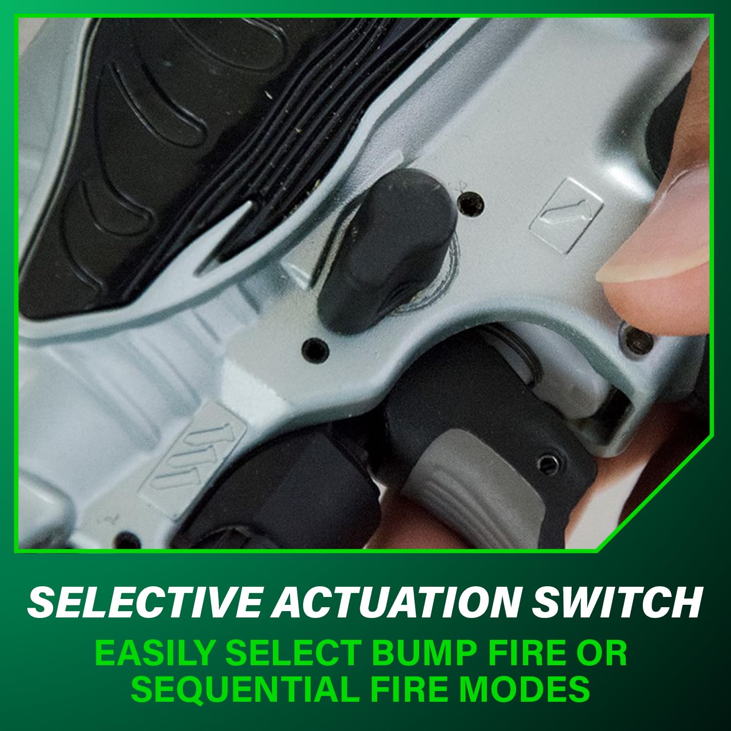 Metabo HPT N3804AB3 angled exhaust keeps the hose clear.
