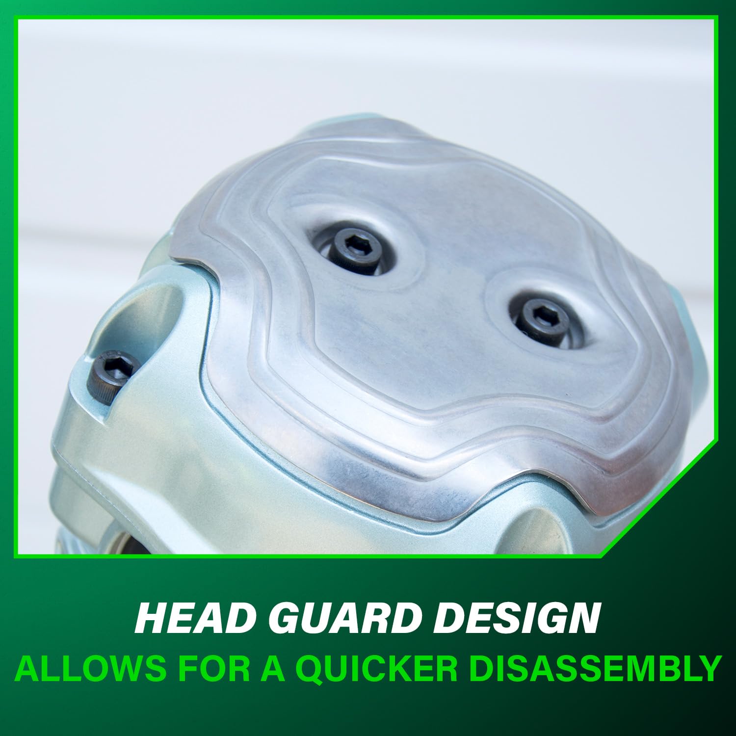 Metabo HPT NR90AES1 selective actuation switch for quick switching modes.
