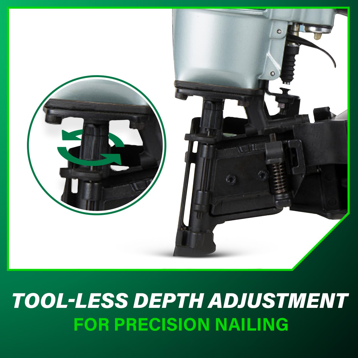 Ergonomic grip reduces fatigue during long roofing work