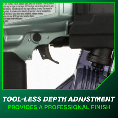 Plastic shield on the NV75A5 helps protect surrounding materials