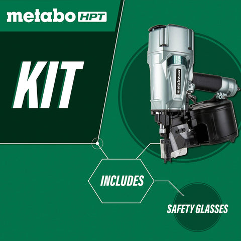 Metabo HPT NV83A5 quick reload feature on site