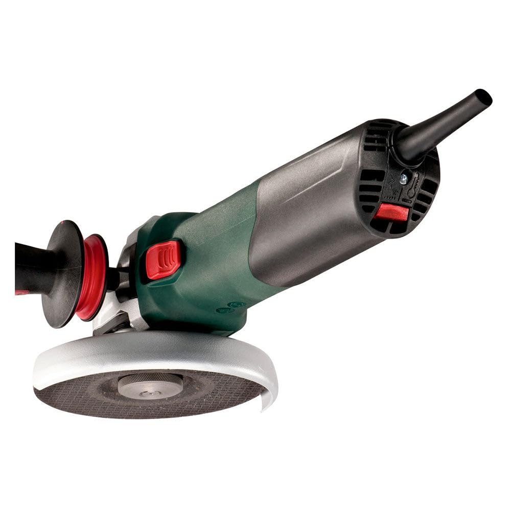 Close-up of Metabo S-Automatic clutch indicating kickback protection during jams