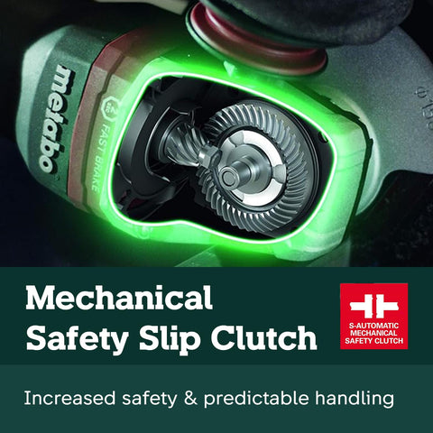Metabo WP 11-125 Quick burst-proof guard ready for metal and masonry work