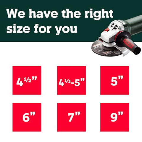 Metabo WP 11-125 Quick safety slip clutch helps control jams
