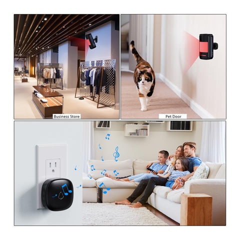 METAK battery-powered operation offers flexible placement throughout the home
