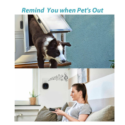 METAK door chime offers 5 volume levels for flexible notification in any space.
