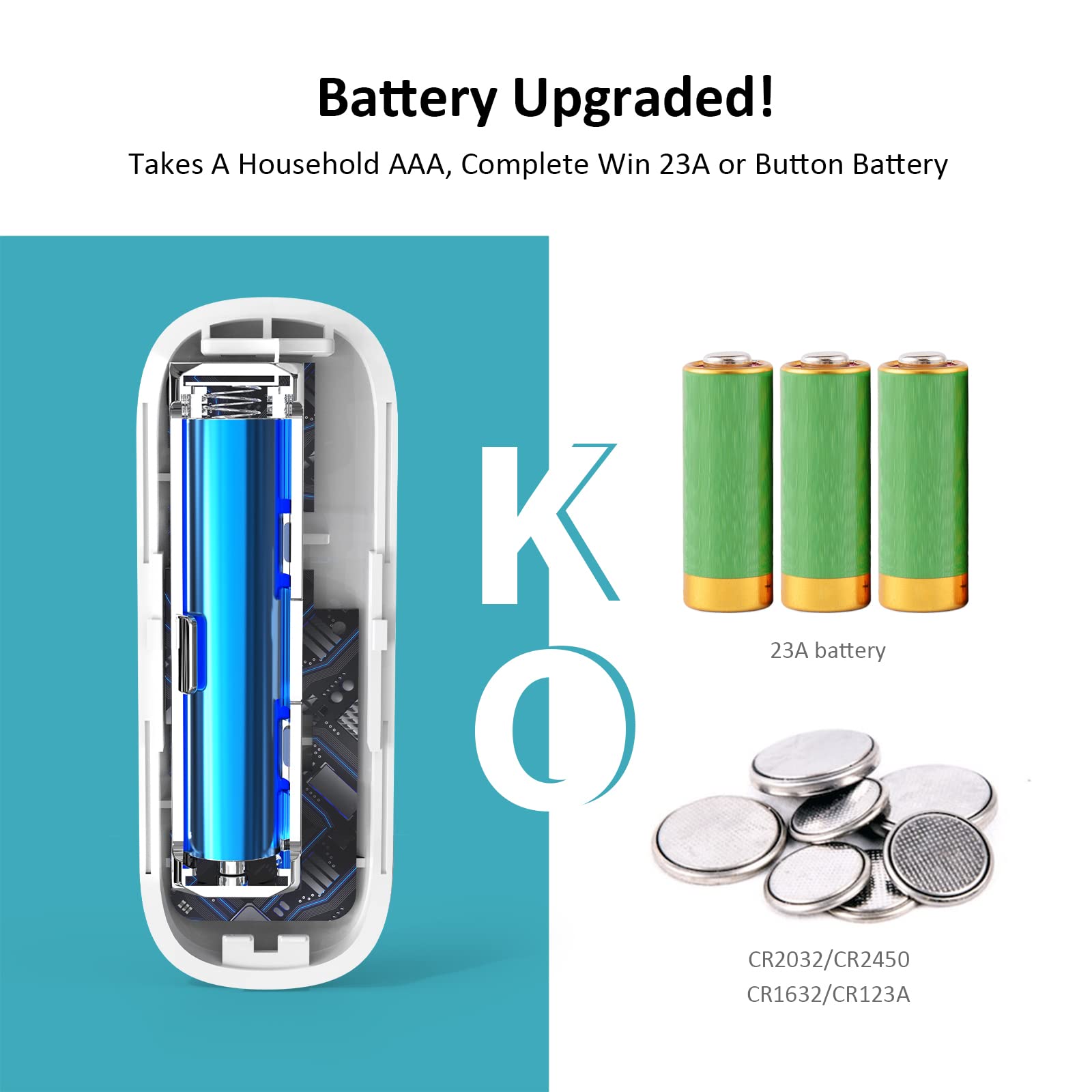 METAK door chime battery life focus on long-lasting sensor