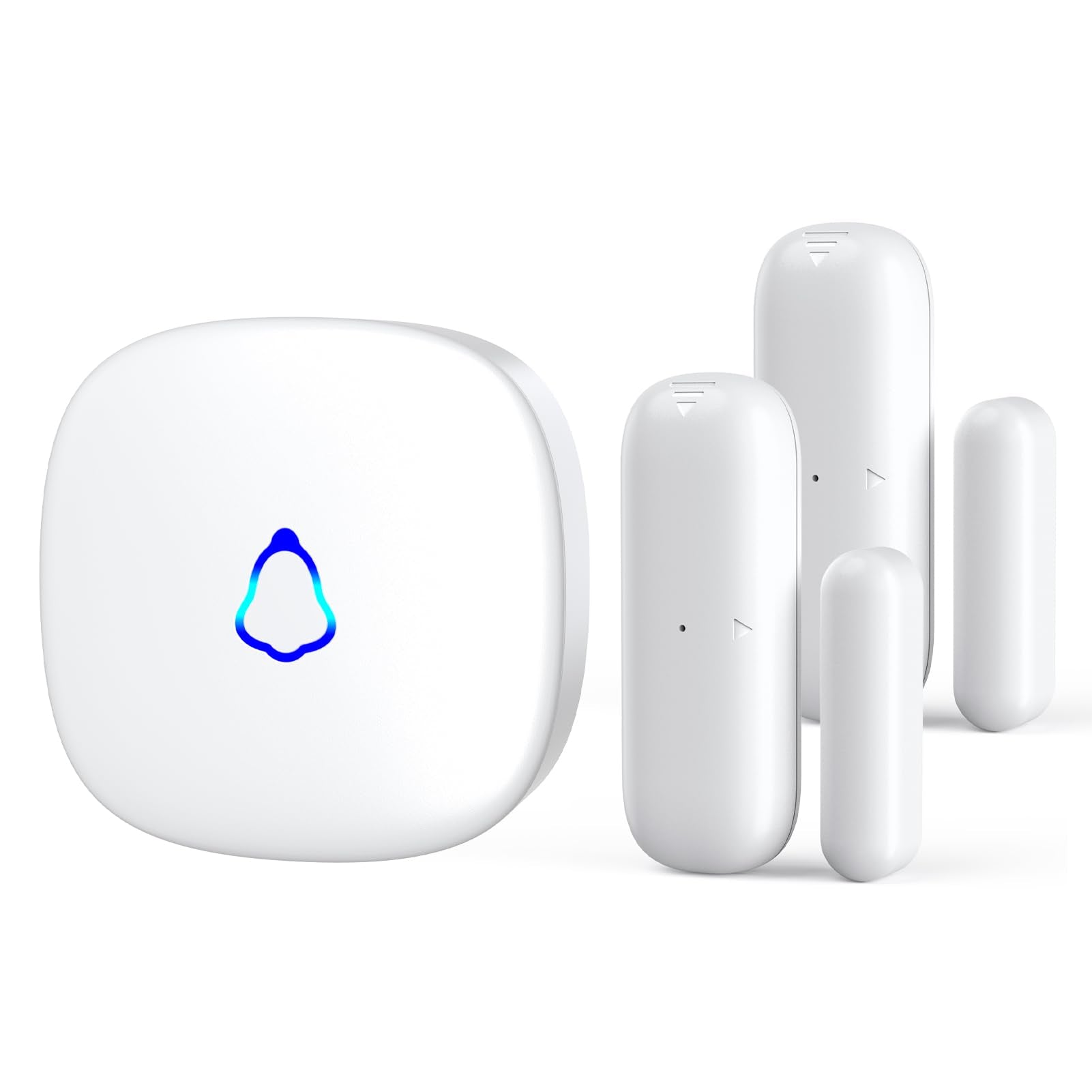 METAK Door Chime transmitter attached at entry for instant alerts