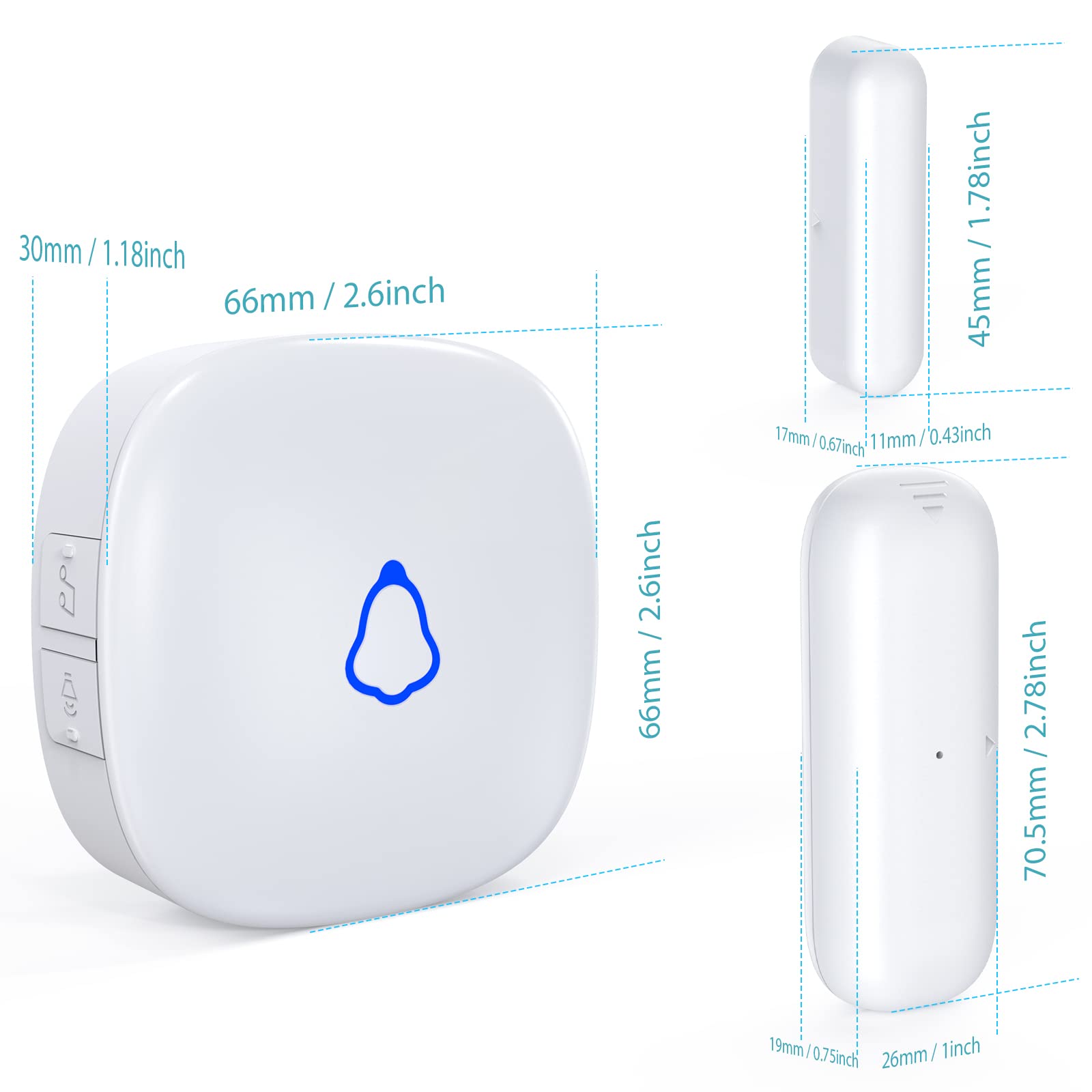 METAK door chime warranty and support information