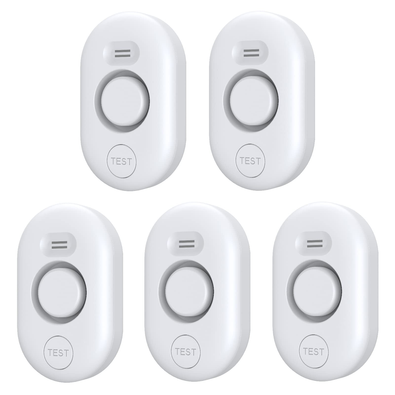 METAK Water Leak Detector with front probes detects leaks near fixtures for early alerts.