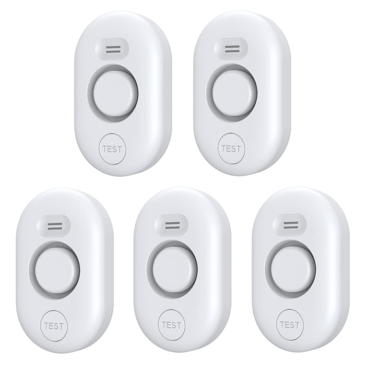 METAK Water Leak Detector with front probes detects leaks near fixtures for early alerts.