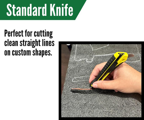 Metalmark Kaizen Foam Cut Kit Deluxe regular blade knife for clean cuts