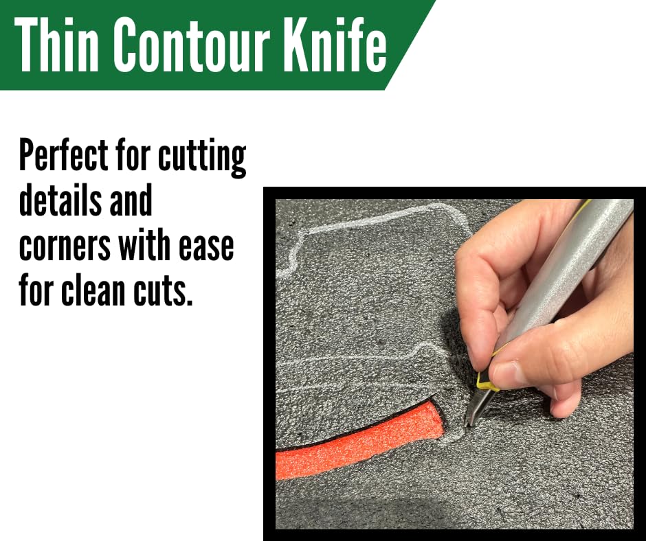 Metalmark Kaizen Foam Cut Kit Deluxe thin blade knife for intricate shapes