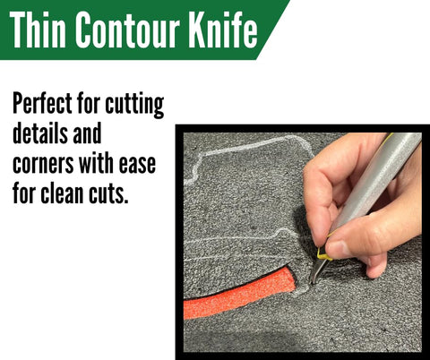 Metalmark Kaizen Foam Cut Kit Deluxe thin blade knife for intricate shapes