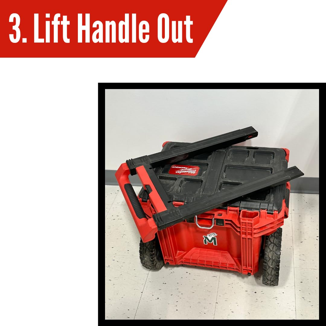 Metalmark Packout handle release kit installation guide included