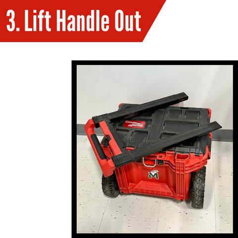 Metalmark Packout handle release kit installation guide included